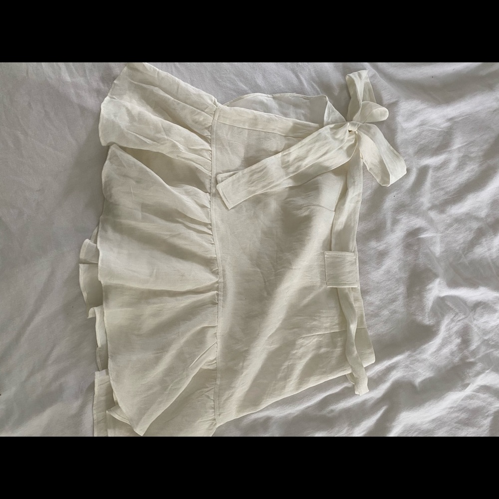 Princess Polly wrap mini skirt
